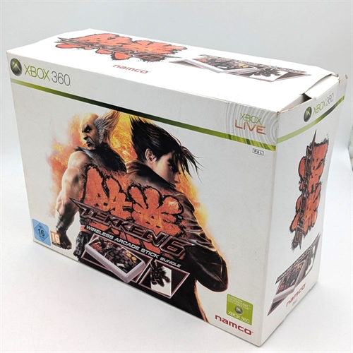 Tekken 6 Wireless Arcade Stick Bundle - Complete In Box - XBOX 360 (B Grade) (Genbrug)